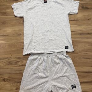 Vintage 90s USA Olympic Team Short Shirt set Size Large